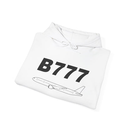Boeing 777 Outline Hoodie