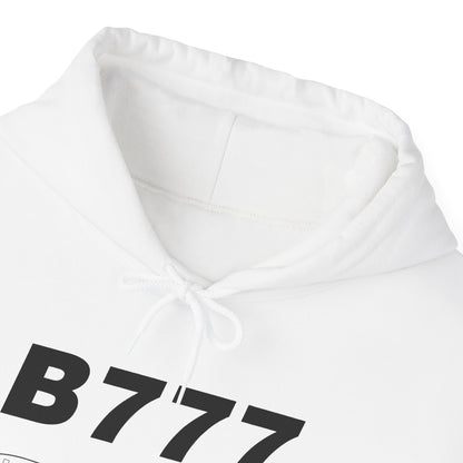 Boeing 777 Outline Hoodie