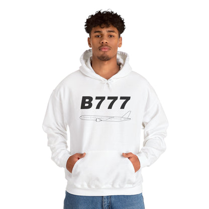 Boeing 777 Outline Hoodie
