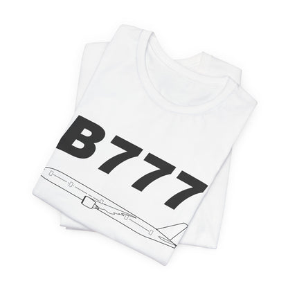 Boeing 777 Outline T-Shirt