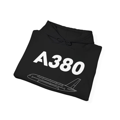 A380 Outline Hoodie