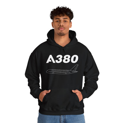 A380 Outline Hoodie