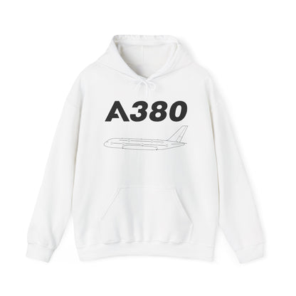 A380 Outline Hoodie