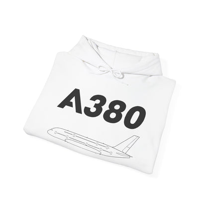 A380 Outline Hoodie