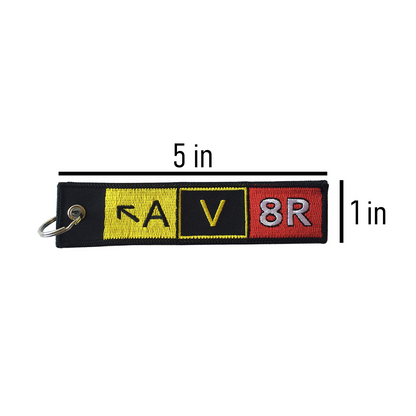 AV8R Tag Keychain
