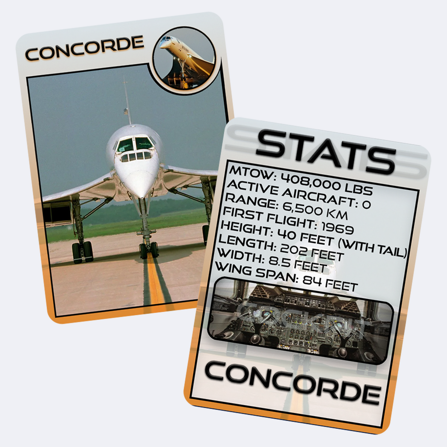 2024 - Commercial Airplane Trading Card pack - Retired Product