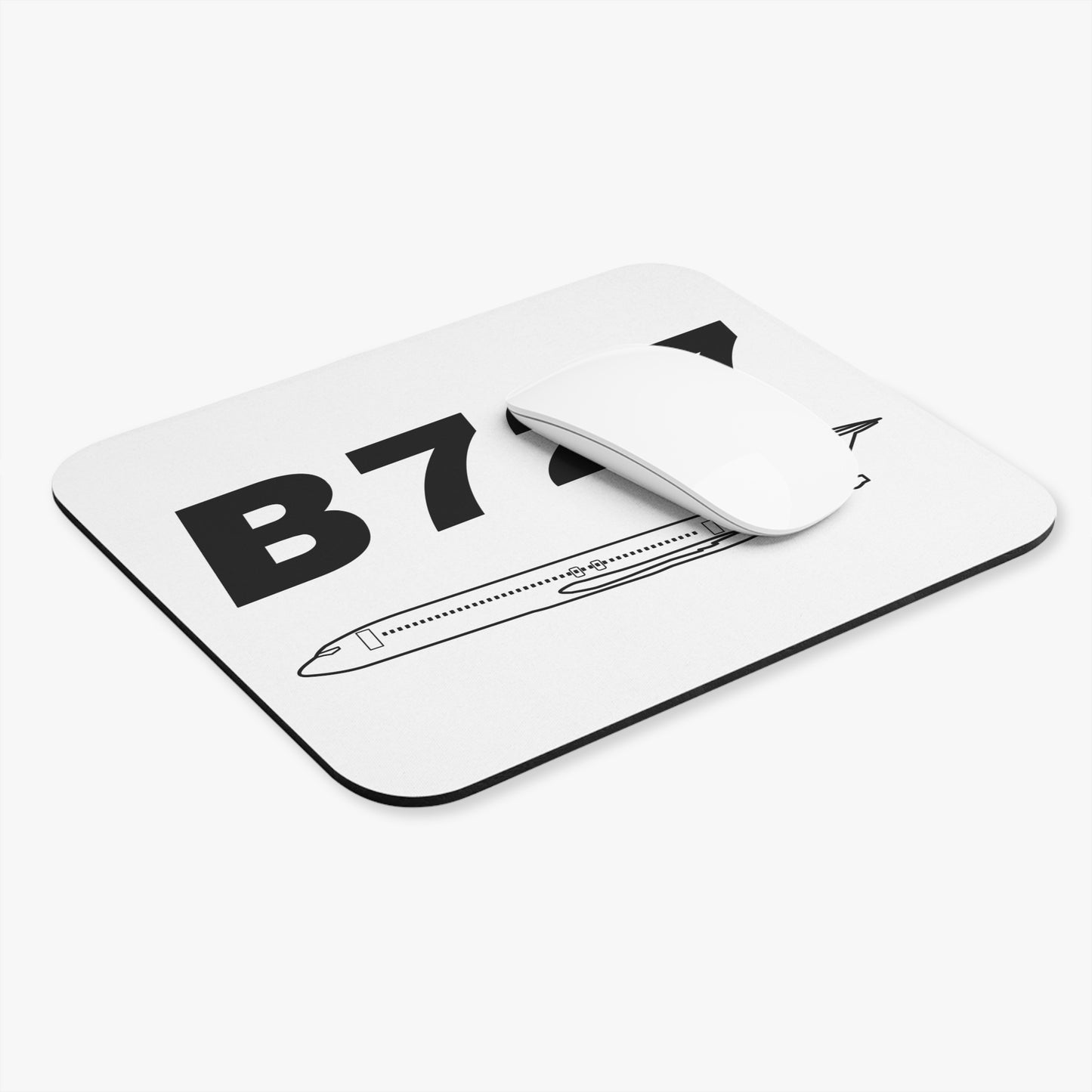 727 Outline Mousepad