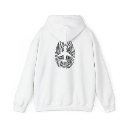 Airplane Fingerprint Hoodie