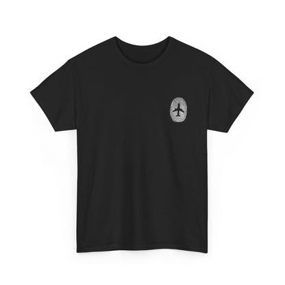 Airplane Fingerprint T-shirt