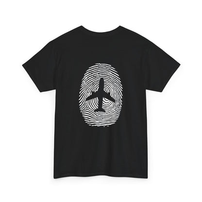 Airplane Fingerprint T-shirt