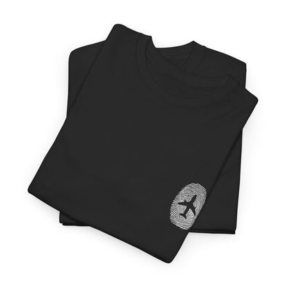 Airplane Fingerprint T-shirt