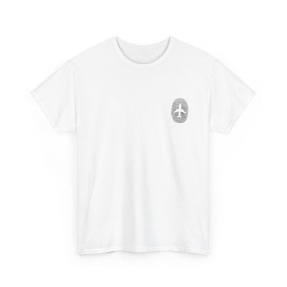 Airplane Fingerprint T-shirt