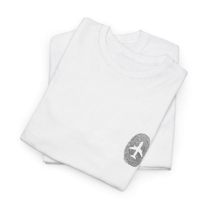 Airplane Fingerprint T-shirt