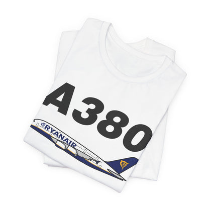 Ryanair A380 T-shirt Funny Aviation Shirt!