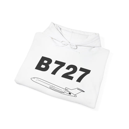 Boeing 727 Outline Hoodie