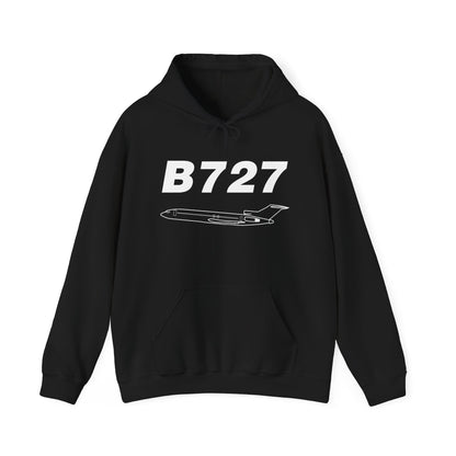 Boeing 727 Outline Hoodie