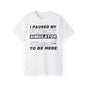 "I Paused My Flight Simulator To Be Here" Funny Aviation T-Shirt