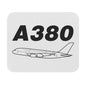 A380 Outline Mousepad