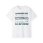 "I Paused My Flight Simulator To Be Here" Funny Aviation T-Shirt