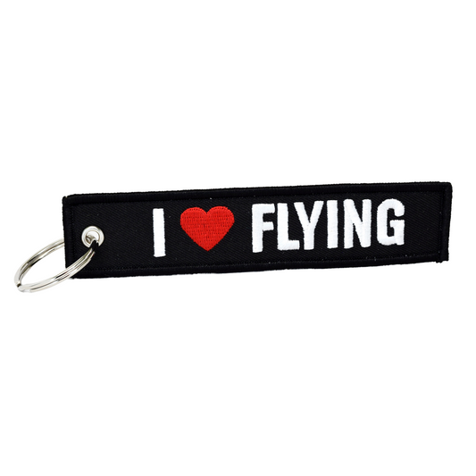 I ❤️ Flying keychain