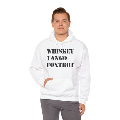 Whiskey Tango Foxtrot Aviation Hoodie