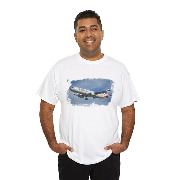 American Airlines A321 Bild T-Shirt