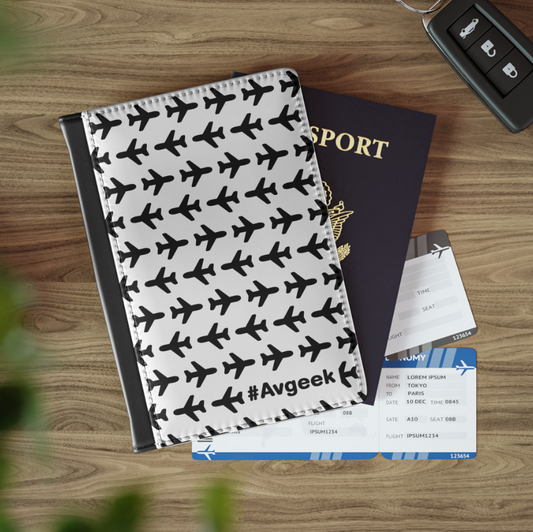#Avgeek Passport Cover