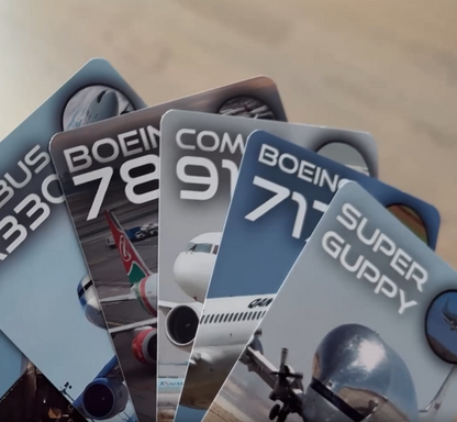 Airplane Trading Card Pack –  Collectible Aviation Cards